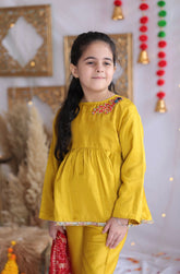 Marigold Bandhani Set